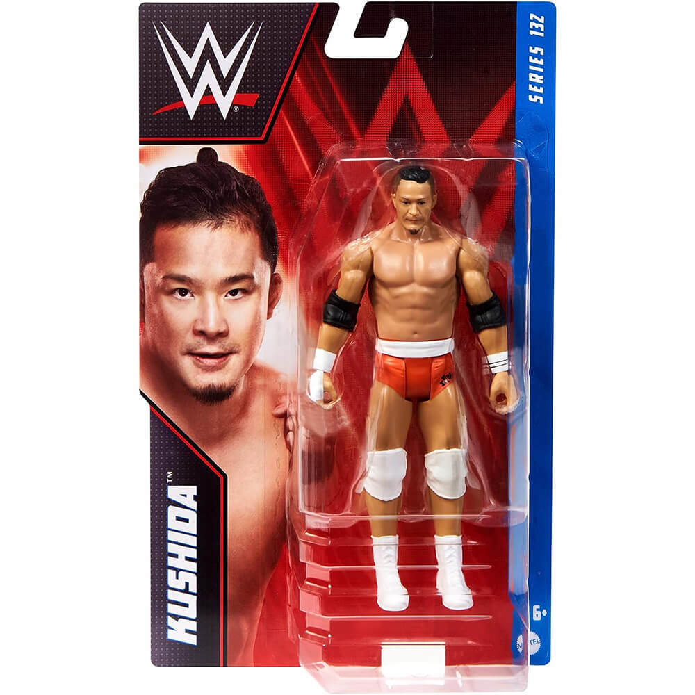 WWE Kushida Series 132 Action Figure package