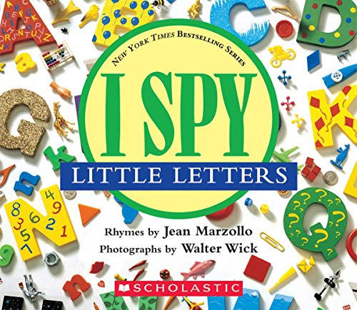 I Spy Little Letters (Board Book) by Jean Marzollo