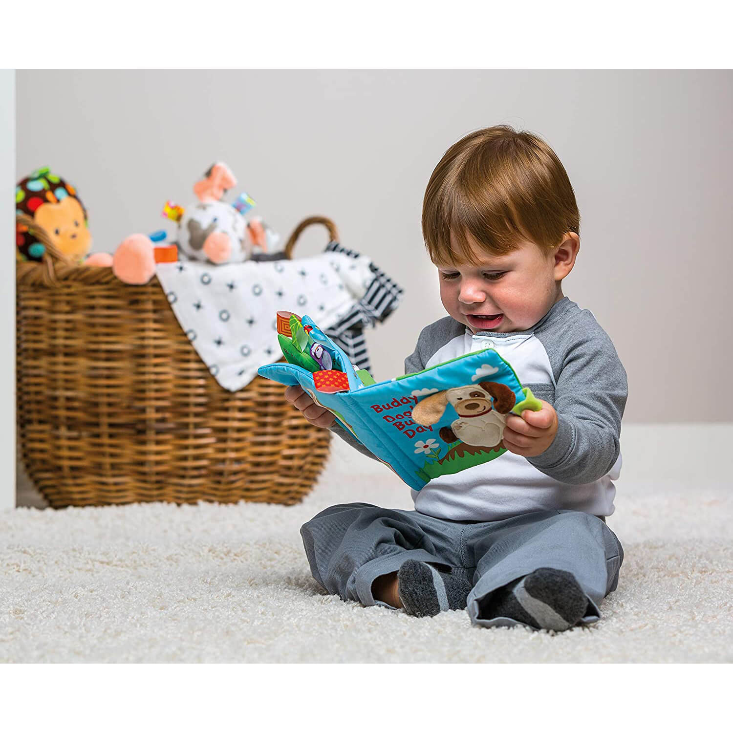 Mary Meyer Taggies Buddy Dog Soft Book