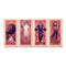 QMx Dr. Horrible Art Nouveau Poster Set - Set of 4 posters Size: 24" x 12"
