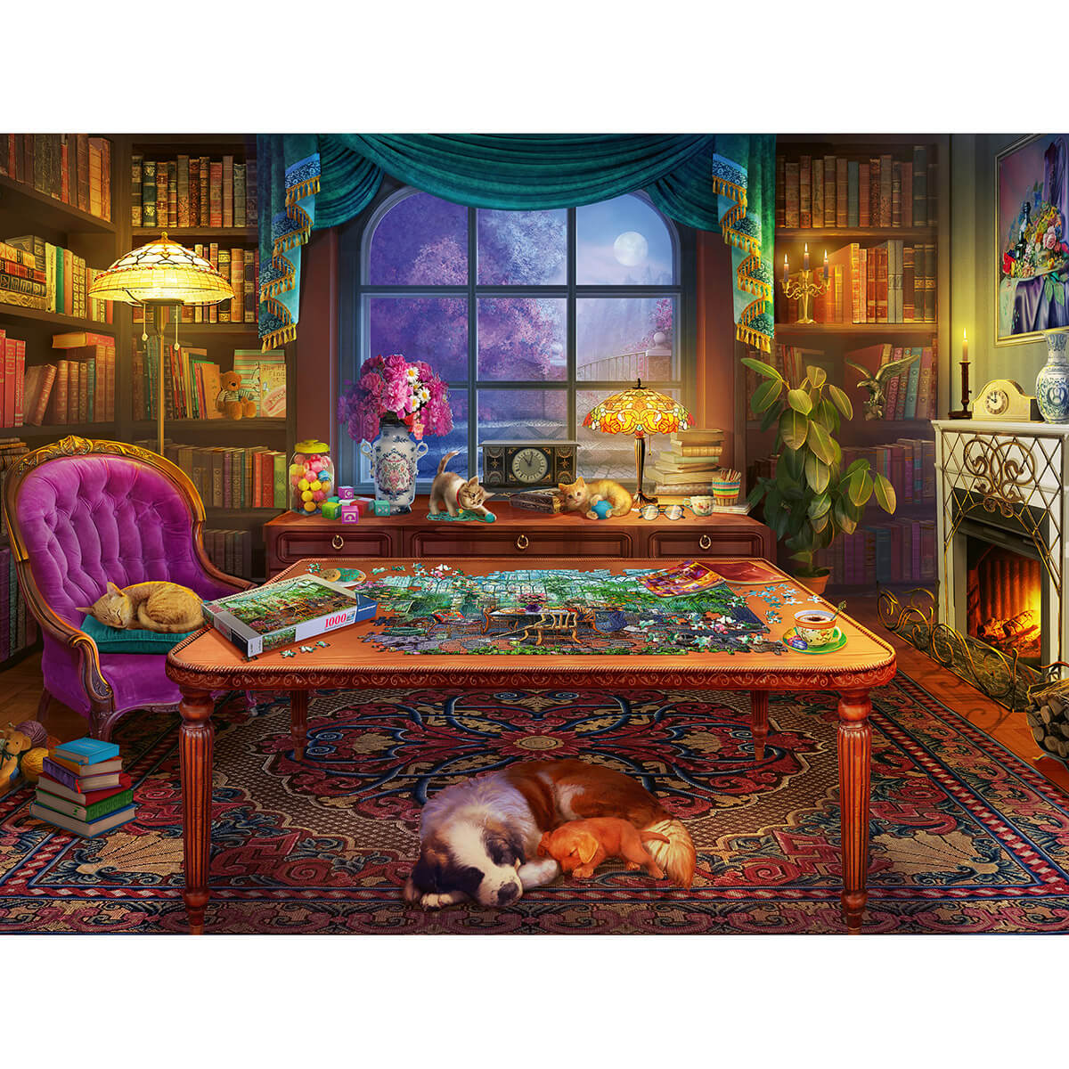 Ravensburger Puzzler's Place 750 Piece Large Format Puzzle