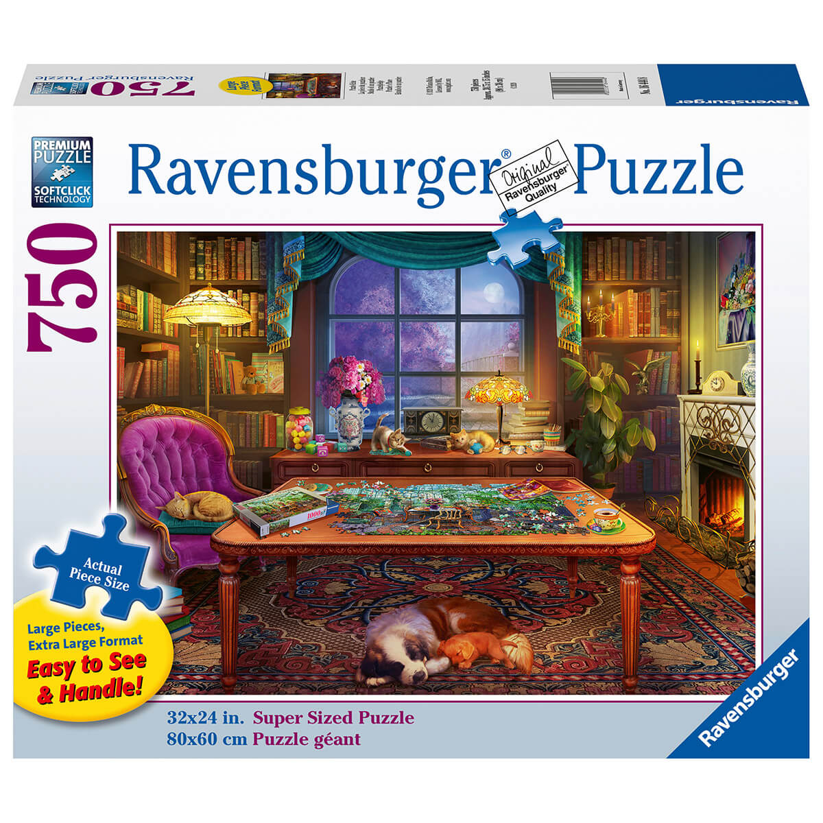 Ravensburger Puzzler's Place 750 Piece Large Format Puzzle