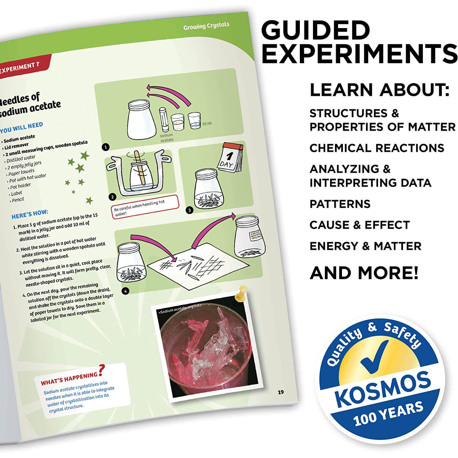 Thames and Kosmos Crystal Growing