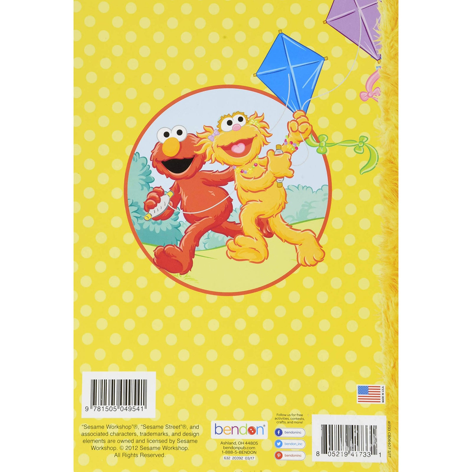 Bendon Sesame Street Jumbo Coloring and Activity Book
