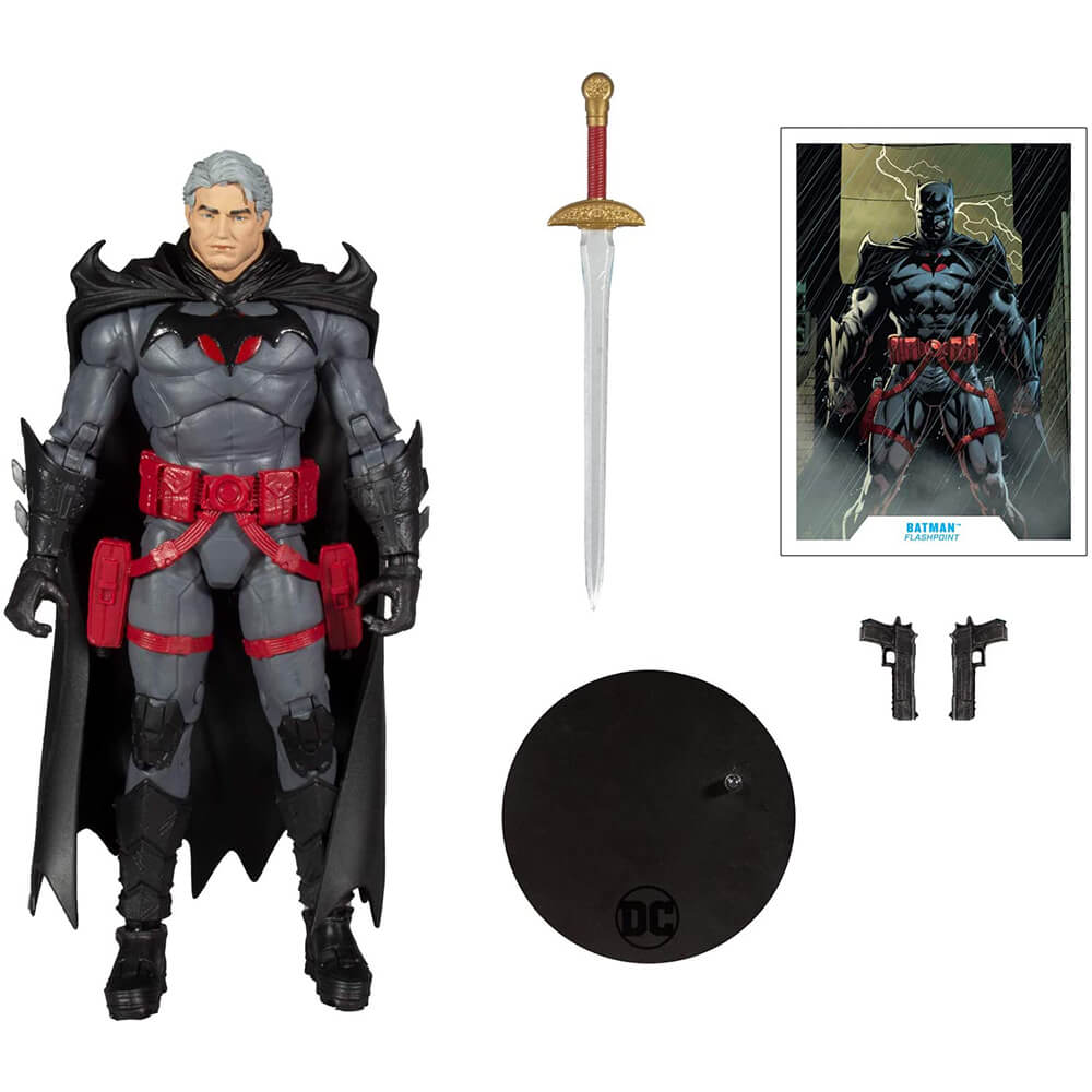 DC Multiverse Flashpoint Thomas Wayne Batman Figure