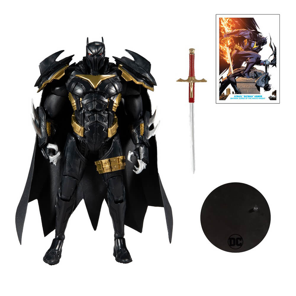 DC Multiverse White Knight Azrael Batman Armor Figure