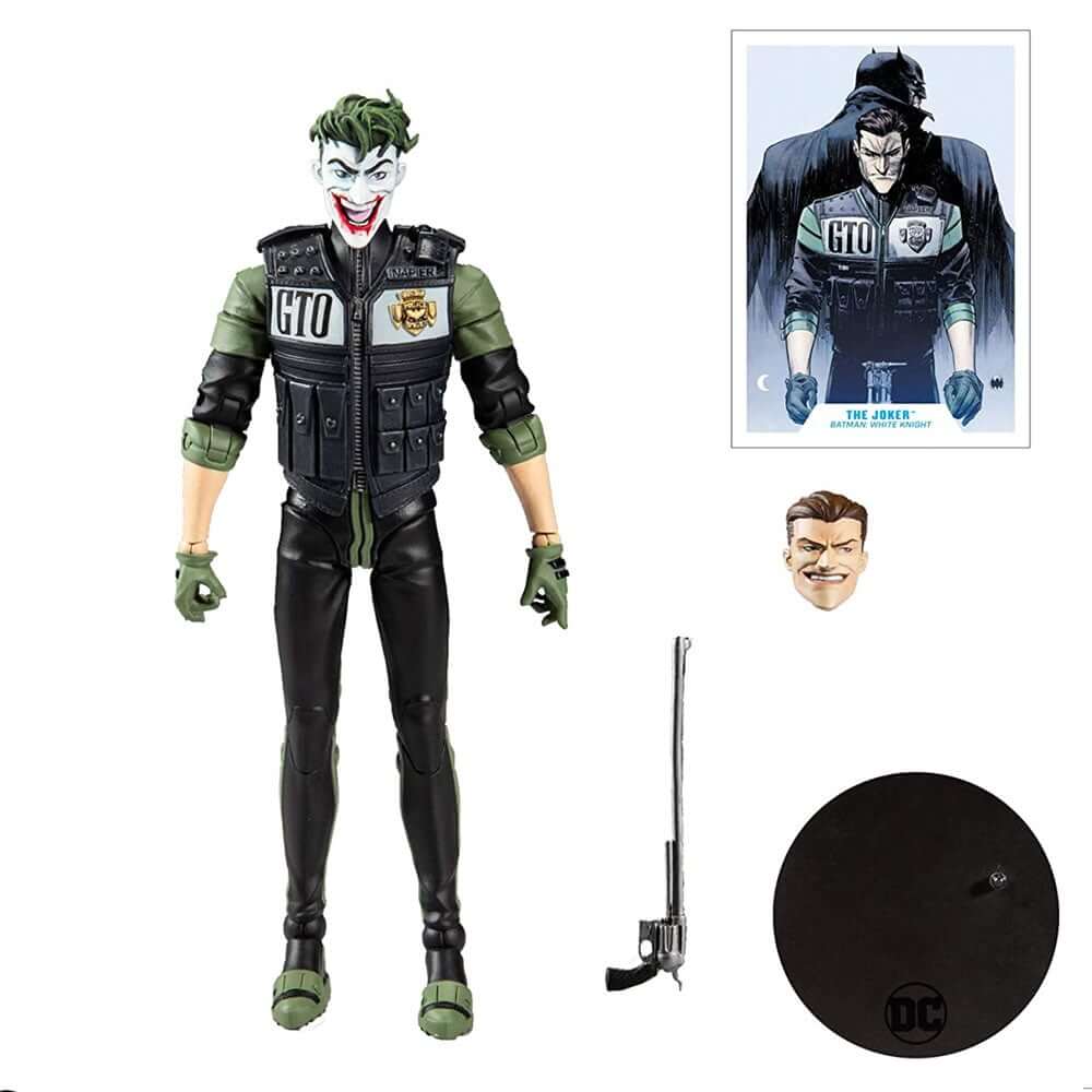 DC Multiverse White Knight The Joker Action Figure