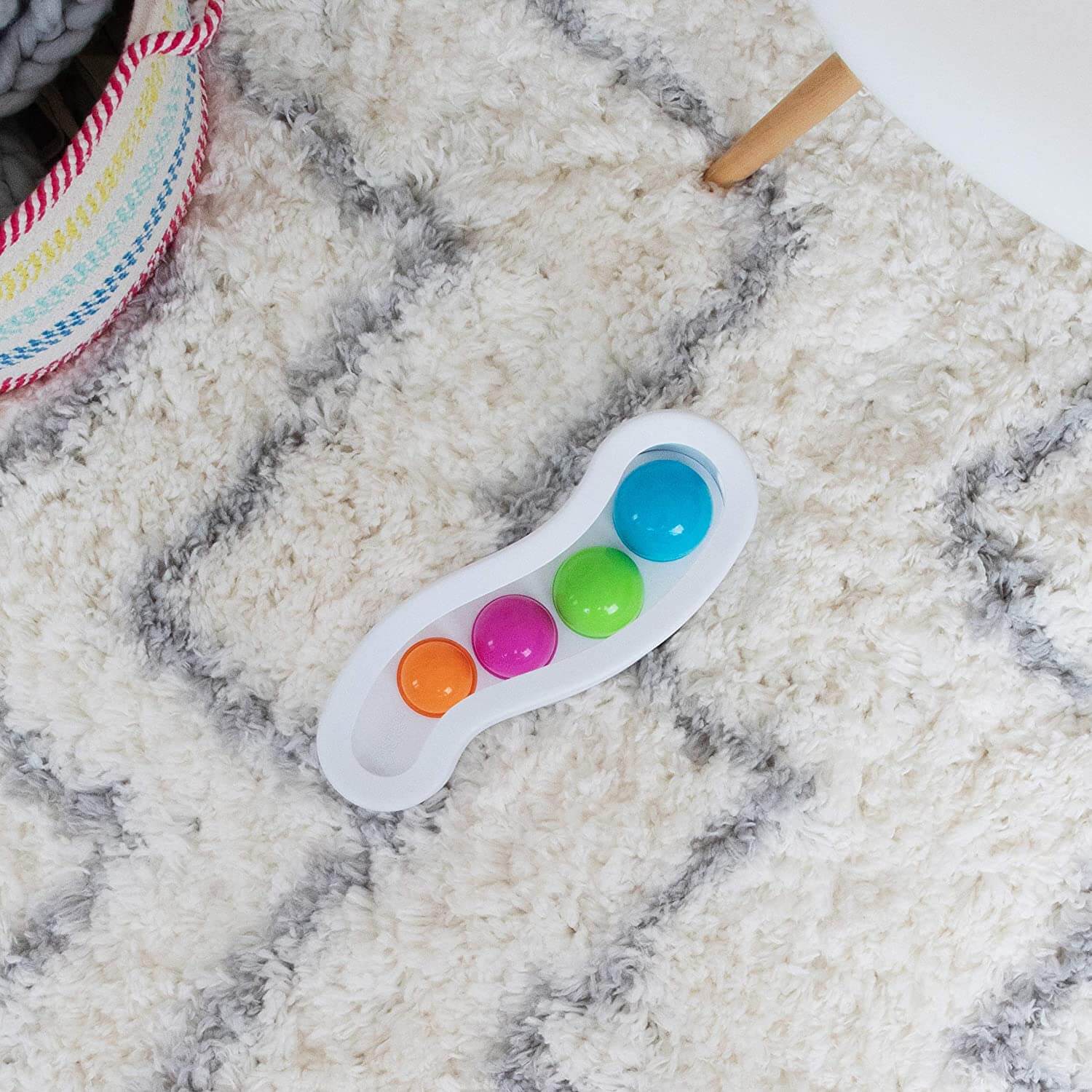 Top view of the toy.