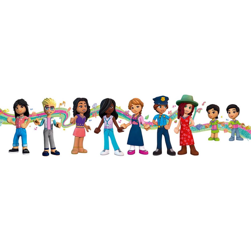 LEGO® Friends Downtown Flower and Design Stores 2010 Piece Building Kit (41732)