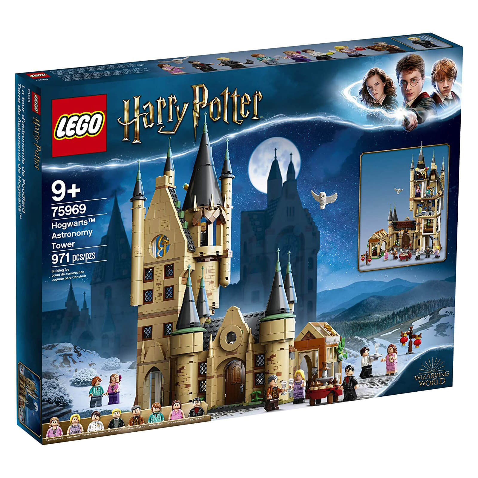 LEGO Harry Potter Hogwarts Astronomy Tower 971 Pc (75969)