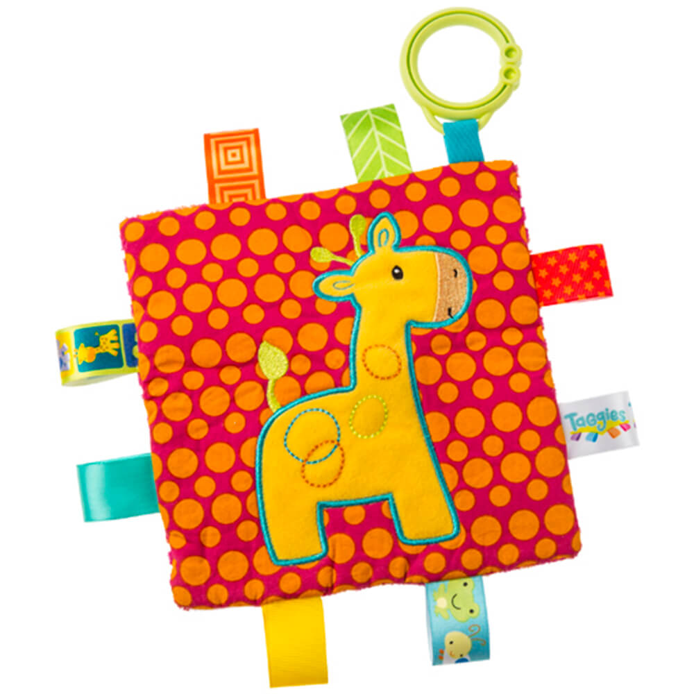 Mary Meyer Taggies Crinkle Me 6x6" Giraffe
