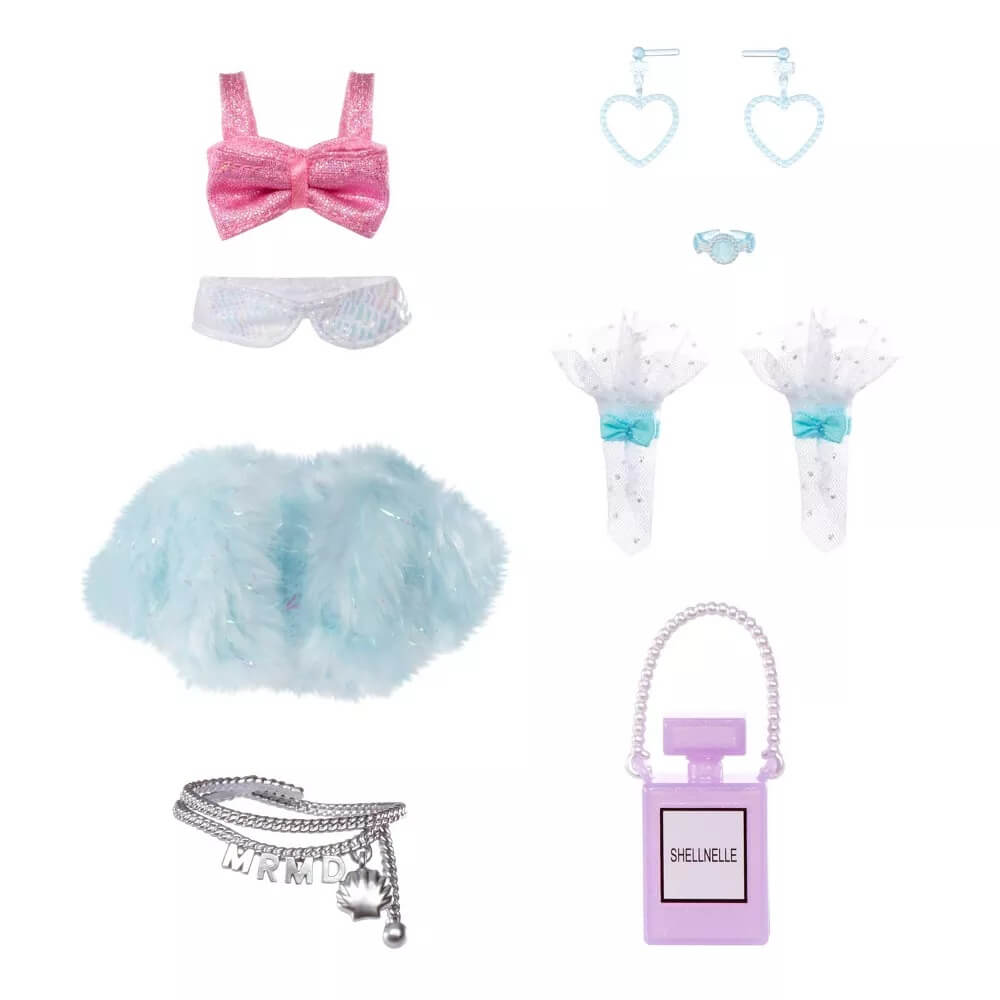 Mermaze Mermaidz Color Change Shellnelle Fashion Doll