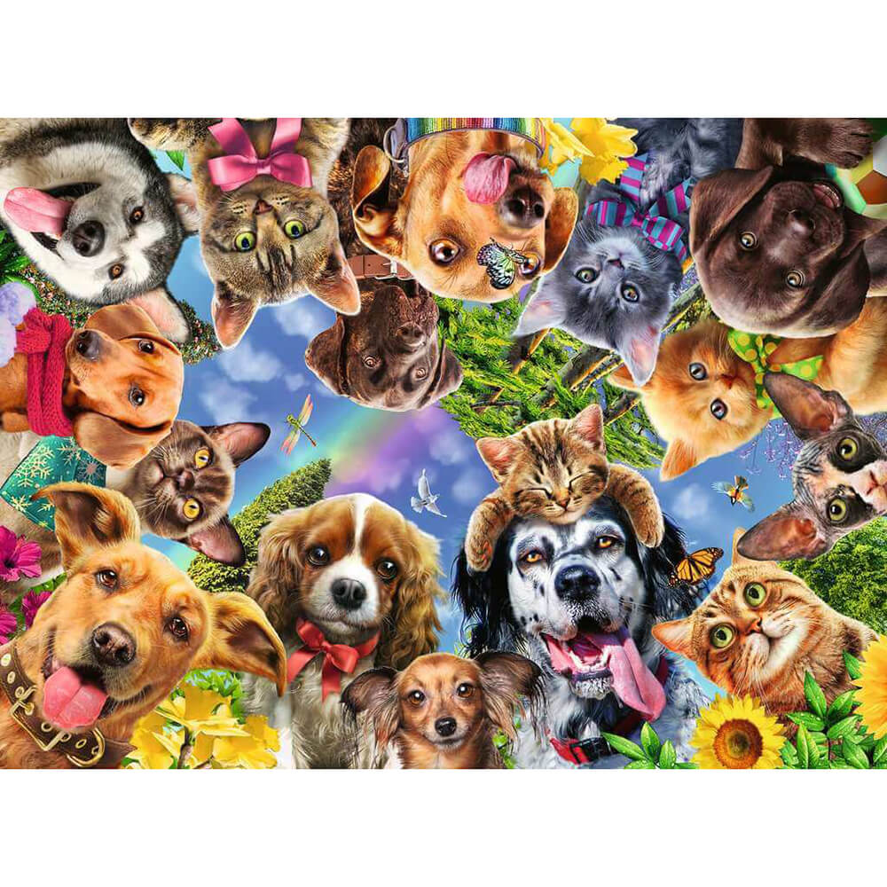Ravensburger Animal Selfie 500 Piece Jigsaw Puzzle
