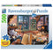 Ravensburger Cozy Wine Terrace 500 Piece Large Format Puzzle