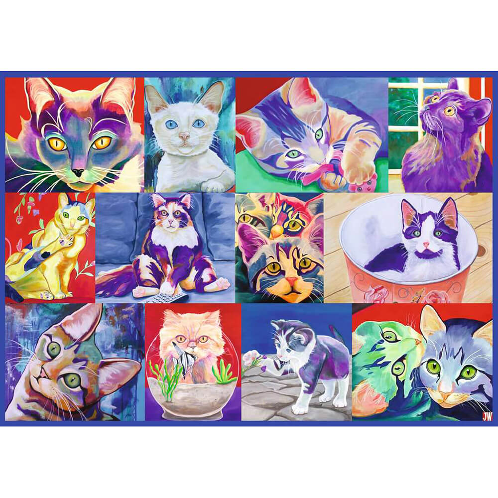 Ravensburger Hello Kitty Kat 500 Piece Large Format Jigsaw Puzzle