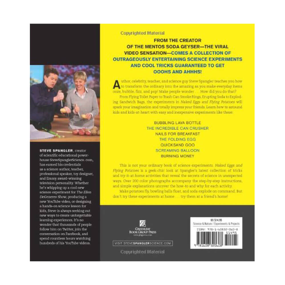 Steve Spangler Science Naked Eggs & Flying Potatoes