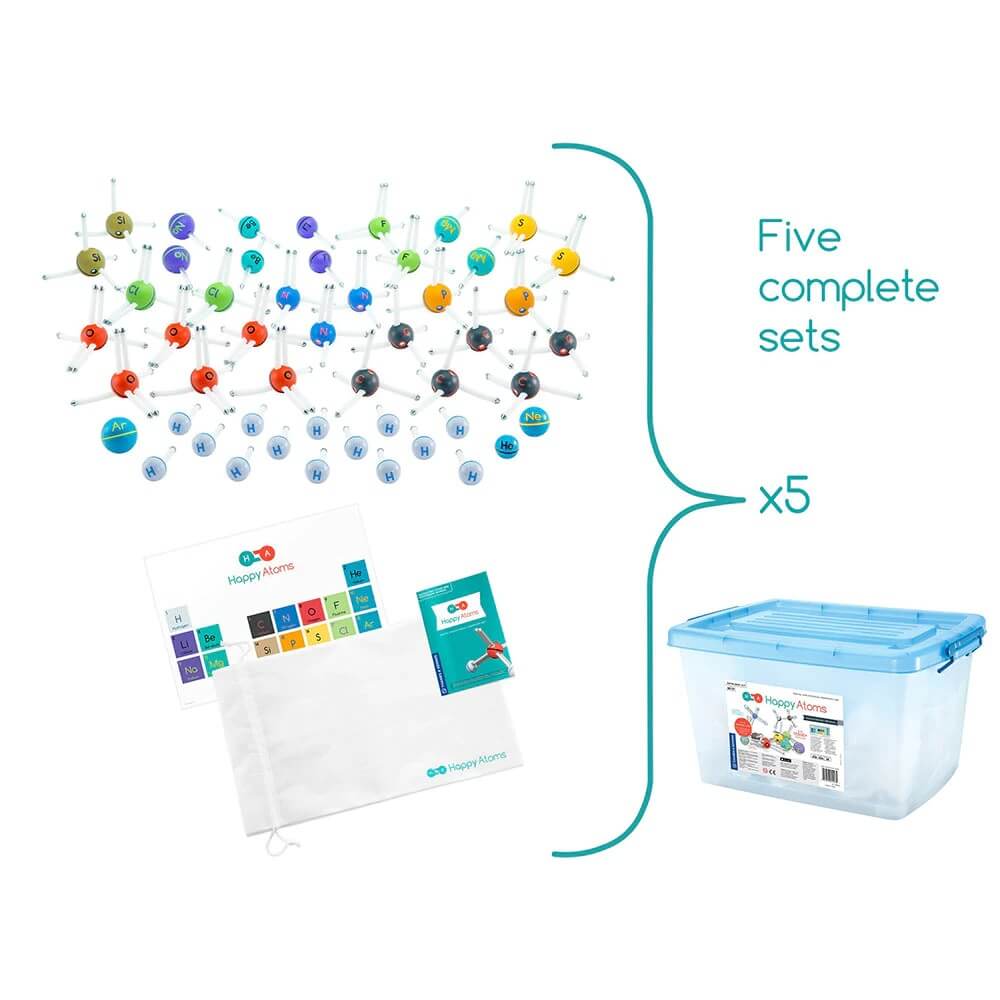 Thames & Kosmos Happy Atoms Educator's Bundle (250 Atoms)