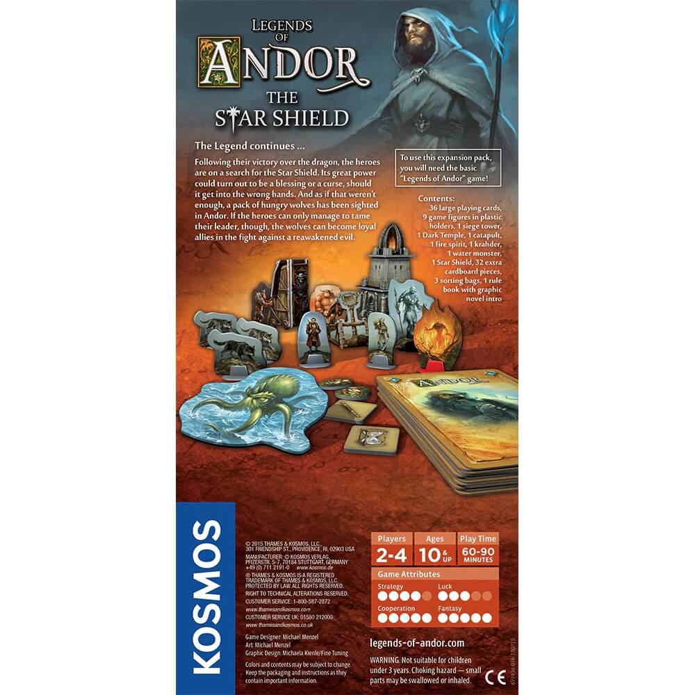 Thames & Kosmos Legends of Andor: Star Shield Expansion