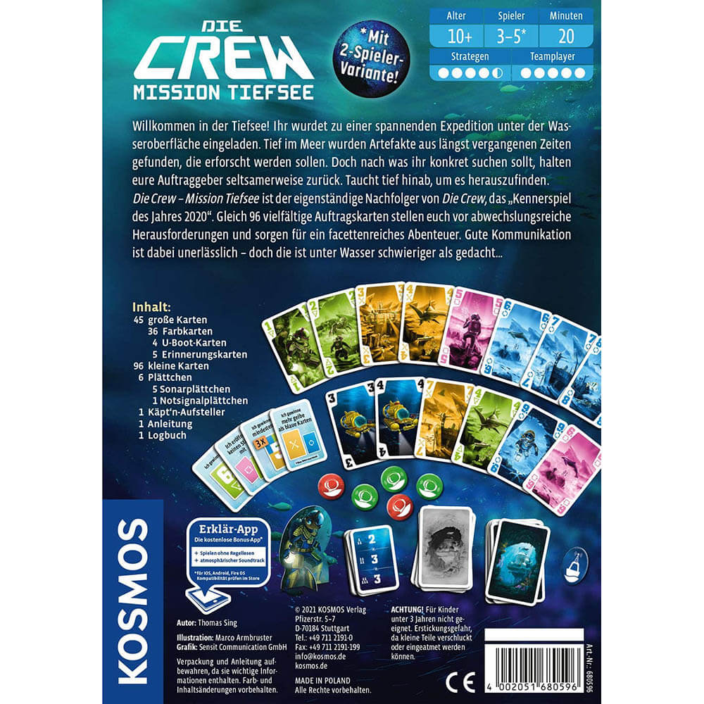 Thames and Kosmos The Crew Mission Deep Sea