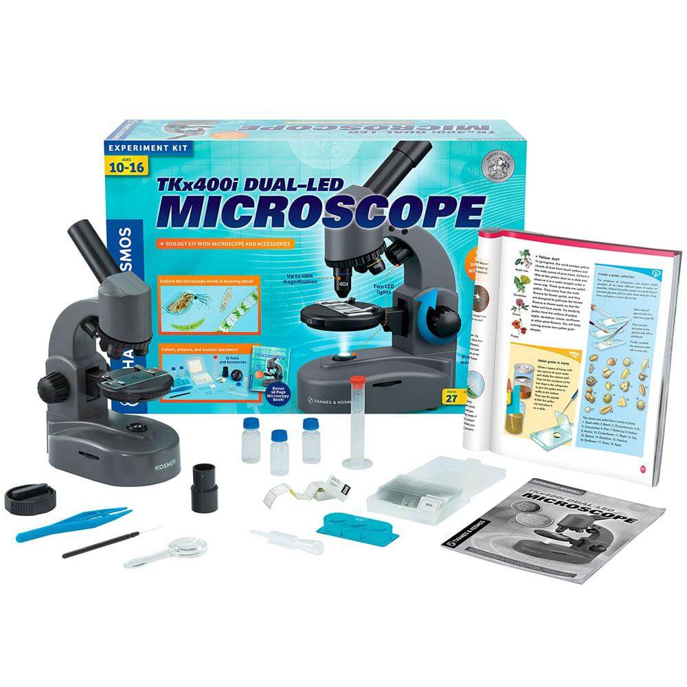 Thames and Kosmos TKx400i Dual-LED Microscope