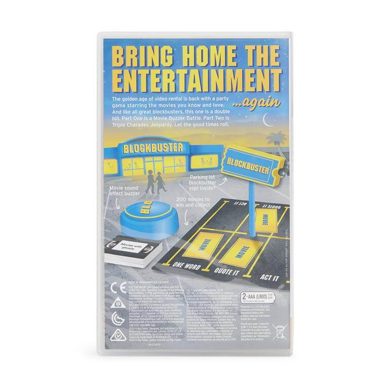 The Blockbuster Party Game