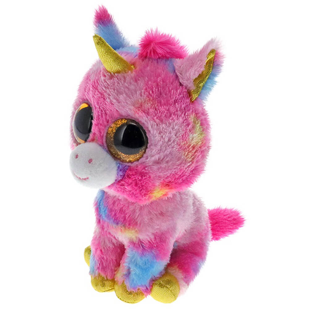 Ty Beanie Boos Fantasia the Multicolored Unicorn 6