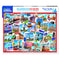 White Mountain Puzzles Snapshots of Europe 1000 Piece Puzzle