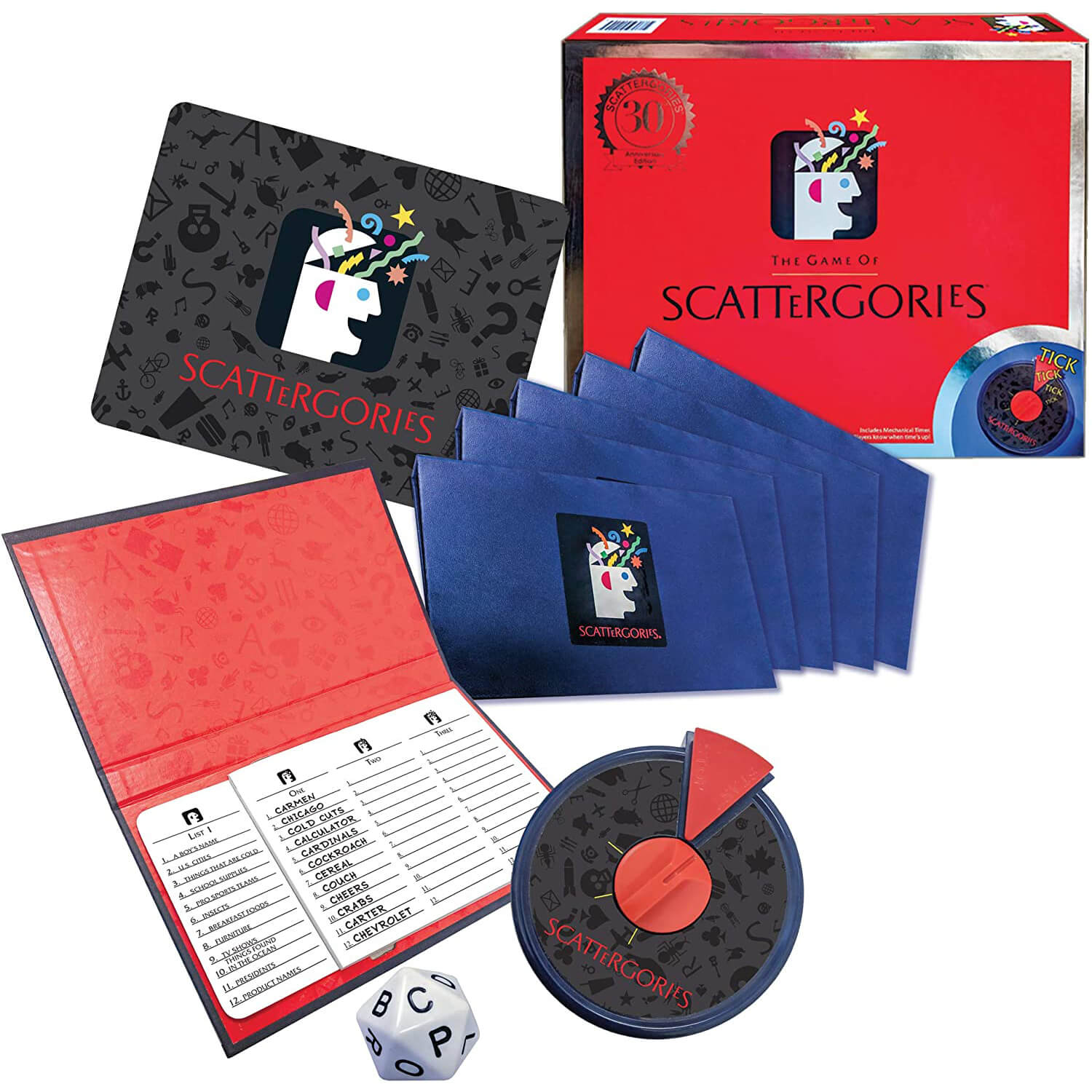 Winning Moves Scattergories 30th Anniversary Edition Game