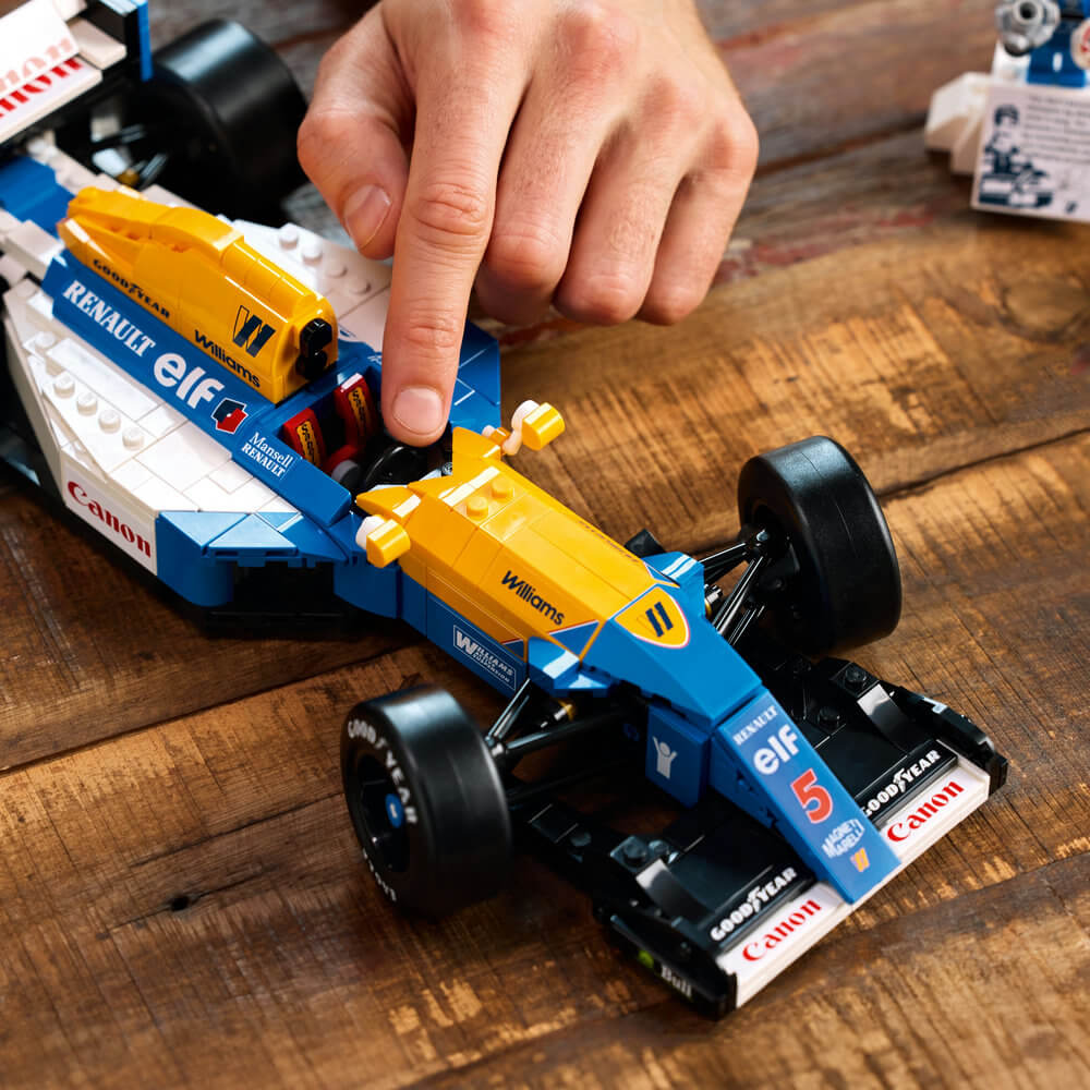 LEGO® Icons Williams Racing FW14B & Nigel Mansell 799 Piece Building Kit (10353)