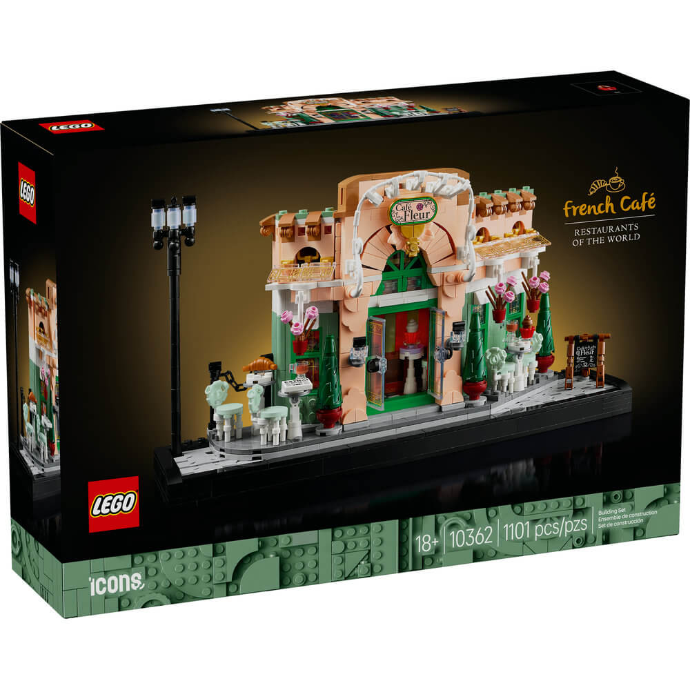 LEGO® Icons French Café 1101 Piece Building Kit (10362)