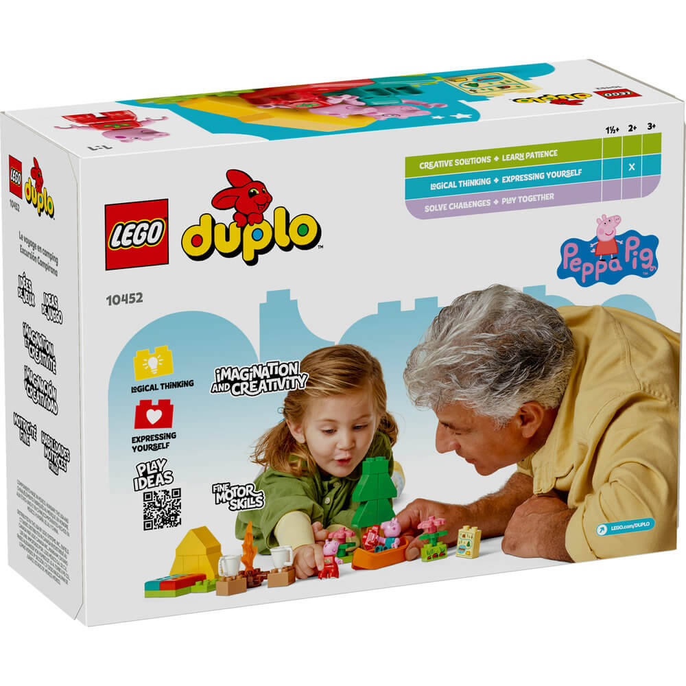 LEGO® DUPLO Peppa Pig Camping Trip 32 Piece Building Kit (10452)