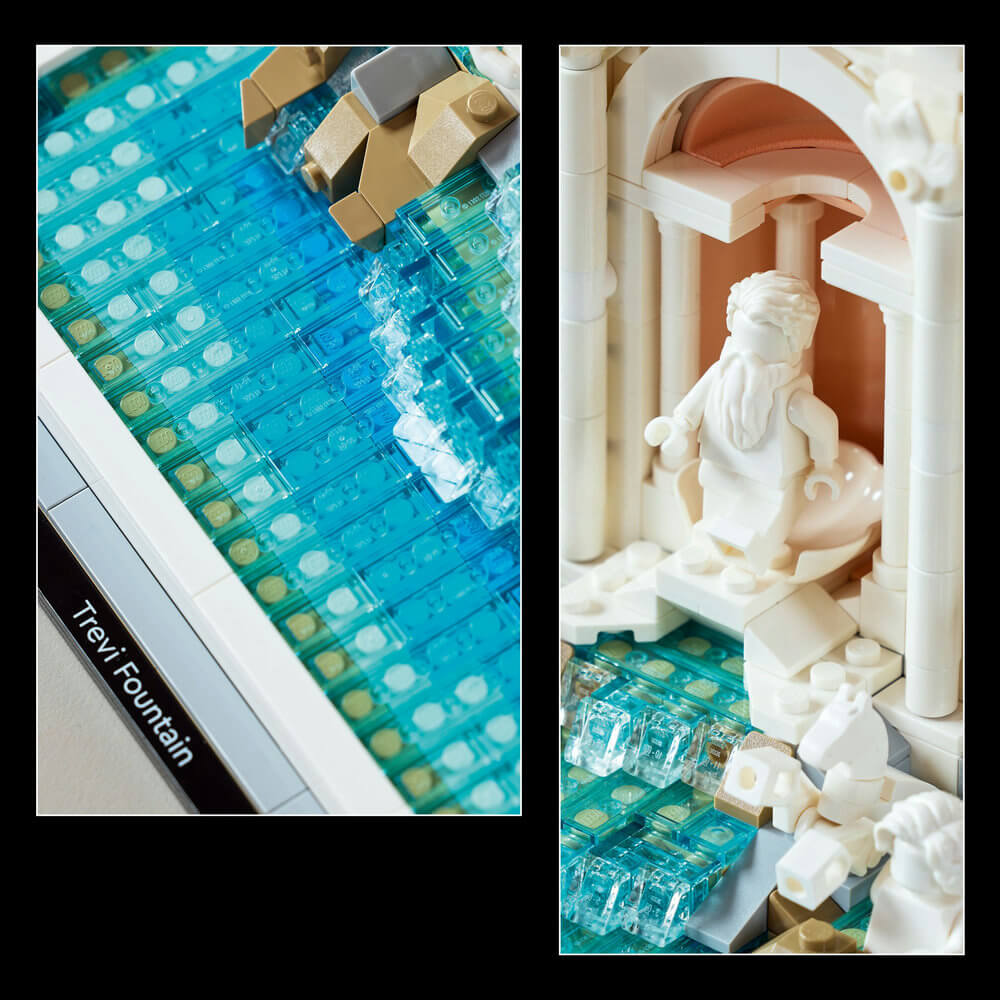 LEGO® Architecture Trevi Fountain 1880 Piece Building Kit (21062)