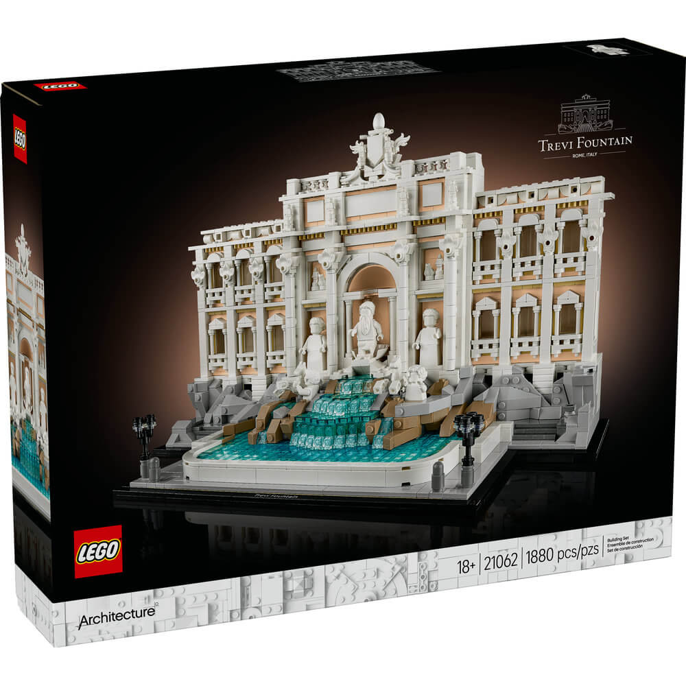LEGO® Architecture Trevi Fountain 1880 Piece Building Kit (21062)