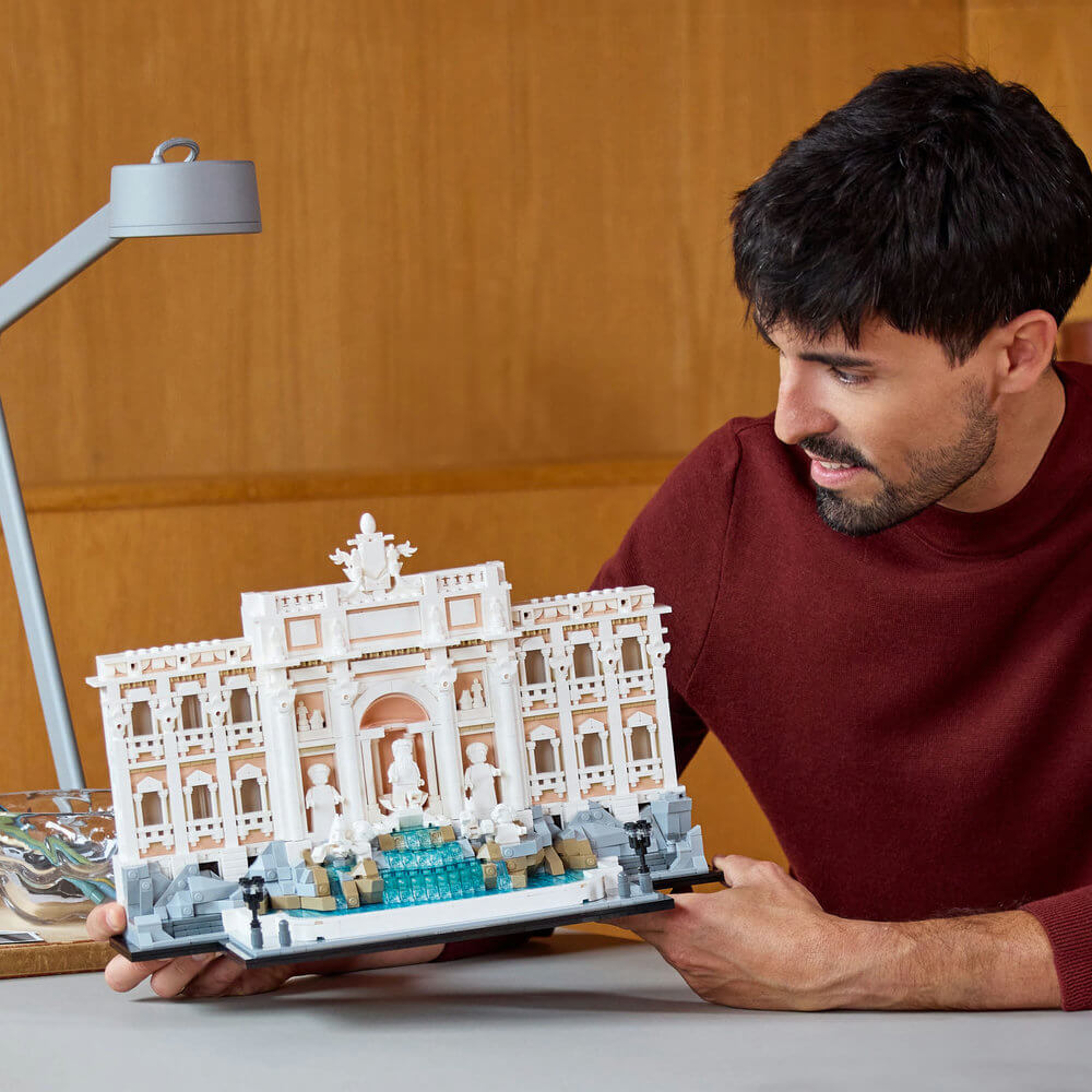 LEGO® Architecture Trevi Fountain 1880 Piece Building Kit (21062)