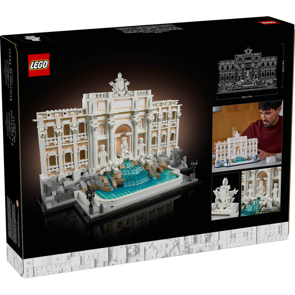 LEGO® Architecture Trevi Fountain 1880 Piece Building Kit (21062)