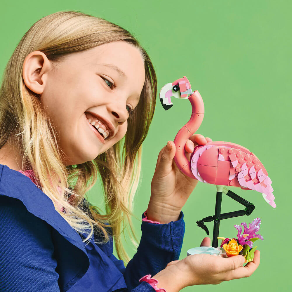 LEGO® Creator Wild Animals: Pink Flamingo 288 Piece Building Kit (31170)