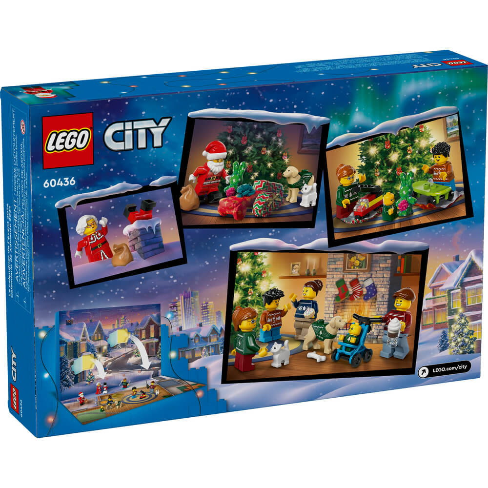 LEGO® City 2024 Advent Calendar 195 Piece Building Kit (60436)