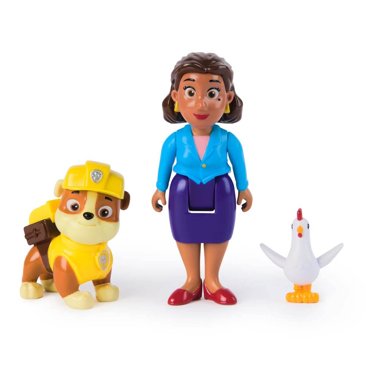 Paw Patrol Rubble and Mayor Goodway Figure Playset