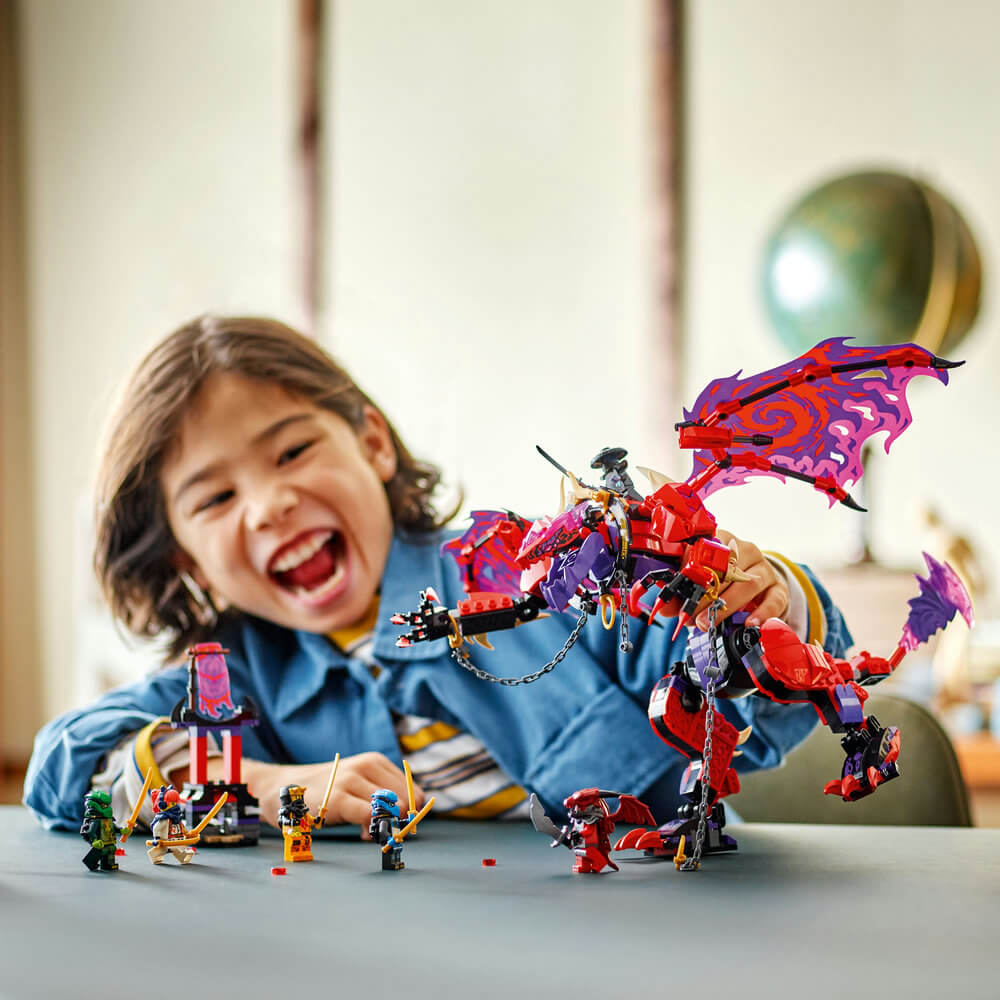 LEGO® Ninjago Thunderfang Dragon of Chaos 668 Piece Building Kit (71832)