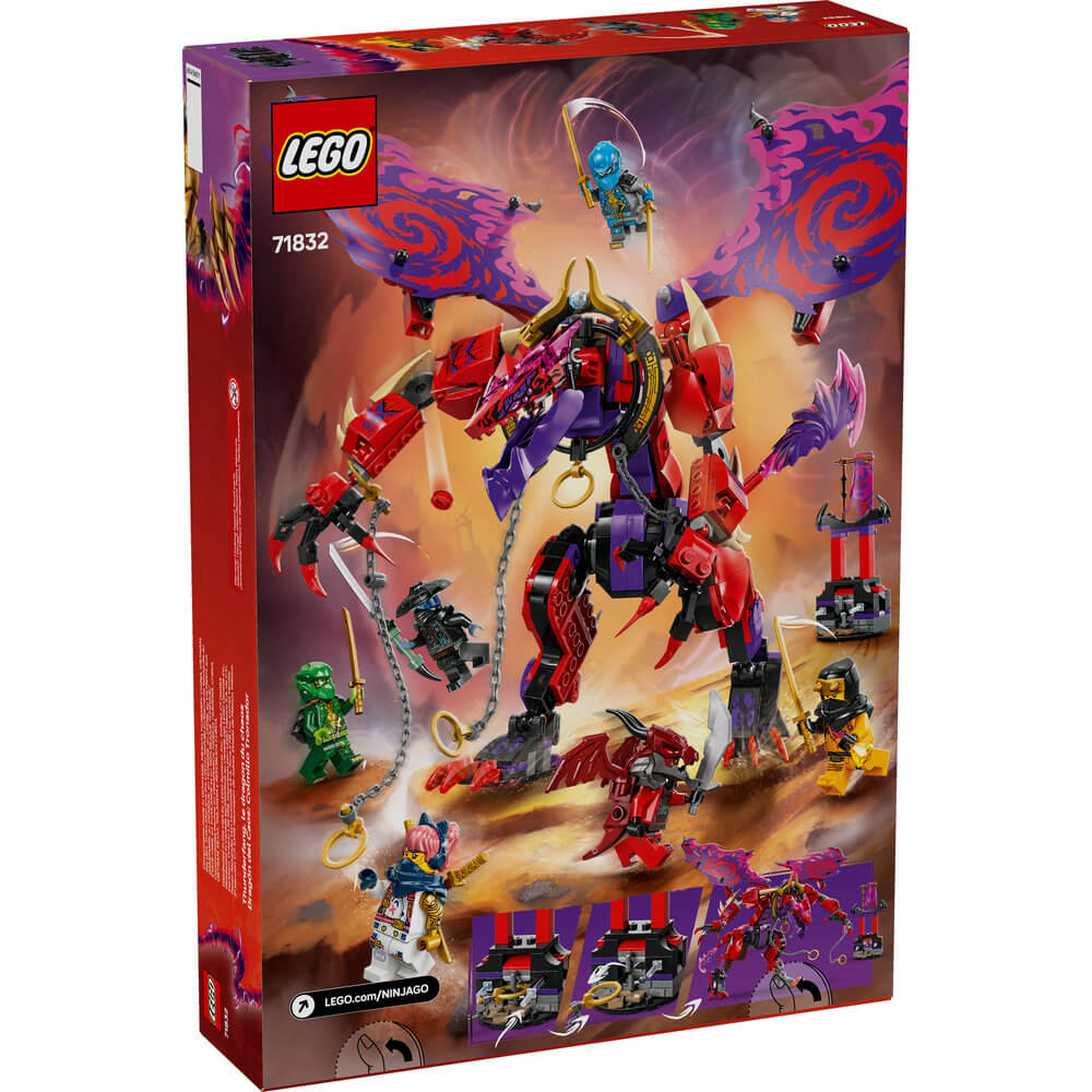 LEGO® Ninjago Thunderfang Dragon of Chaos 668 Piece Building Kit (71832)