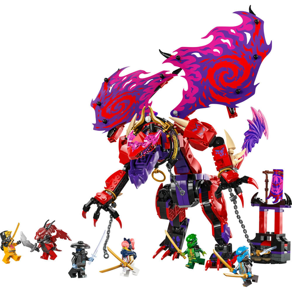 LEGO® Ninjago Thunderfang Dragon of Chaos 668 Piece Building Kit (71832)