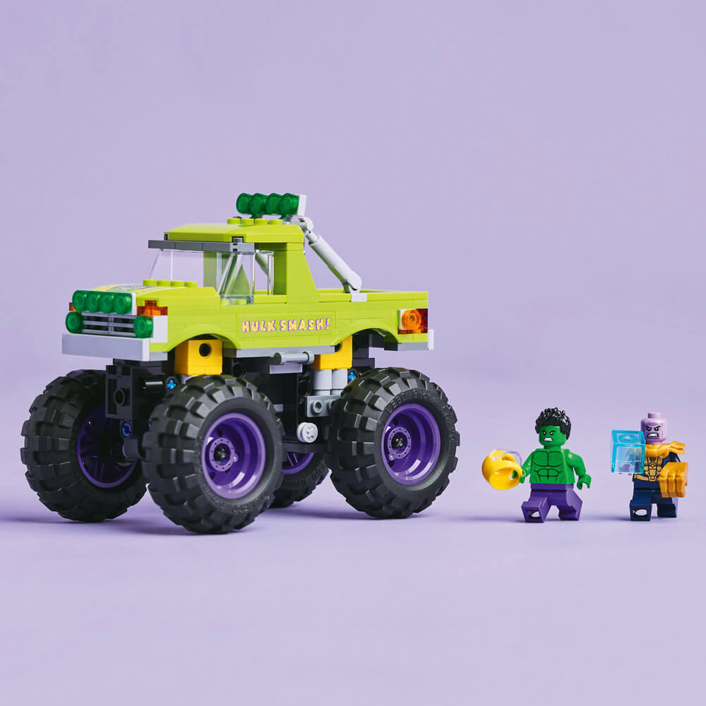 LEGO® Marvel The Hulk Truck vs. Thanos 229 Piece Building Kit (76312)