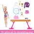 Barbie You Can Be Anything Gymnastics Playset 10 pieces included