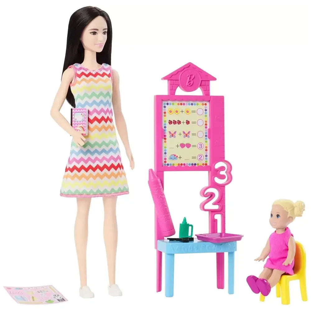 Barbie You Can Be Anything Teacher With Blonde Fashion Doll
