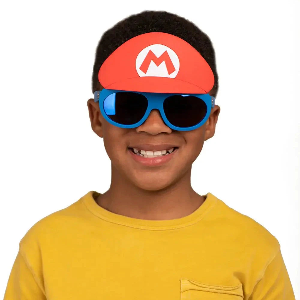 Sun-Staches Lil' Characters Super Mario Blue Lens Sunglasses