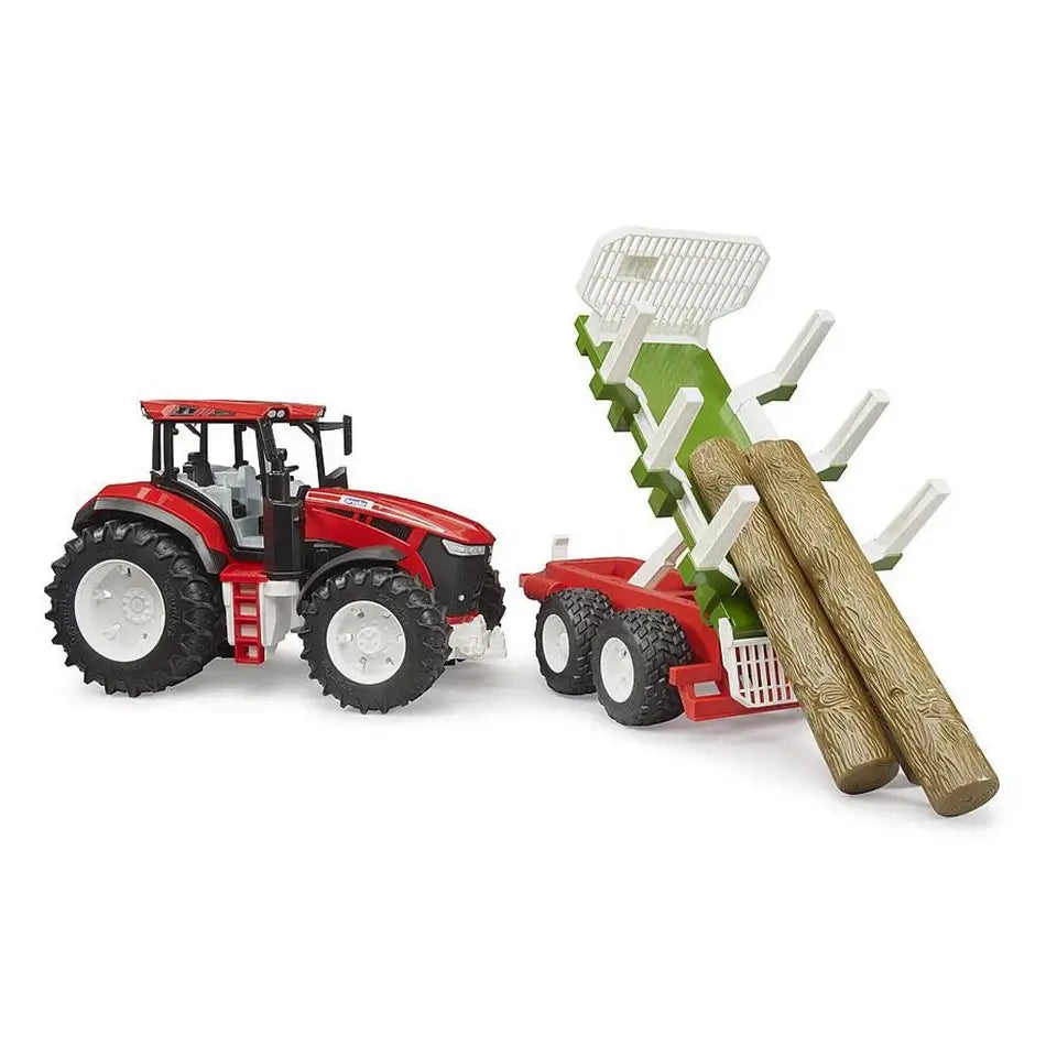Bruder Roadmax Tractor with Forwarding Trailer 1:16 Scale Vehicle