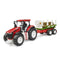Bruder Roadmax Tractor with Forwarding Trailer 1:16 Scale Vehicle