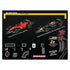 Carrera GO!!! Flyiing Lap Slot Car Set what's in the box