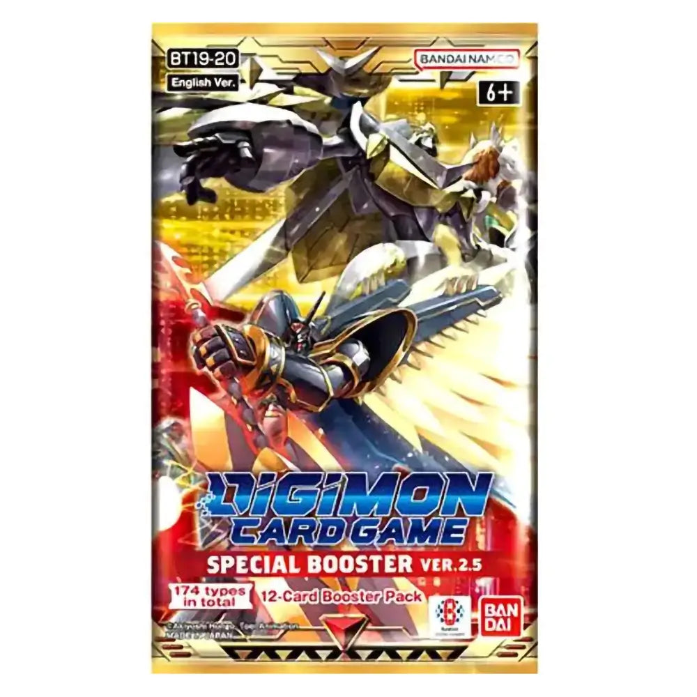 Digimon Card Game Special Booster Version 2.5 BT19-20