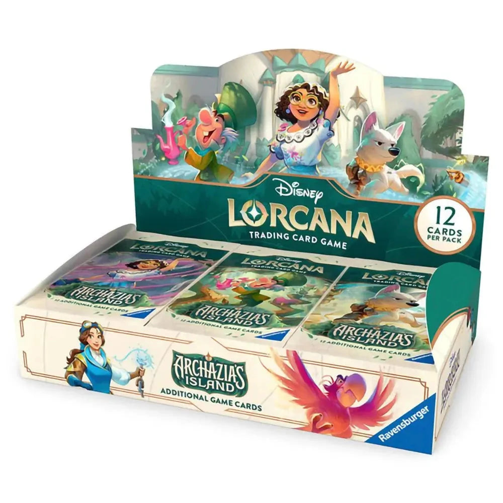 Disney Lorcana TCG Archazia's Island  Booster Display Box (24 Packs)